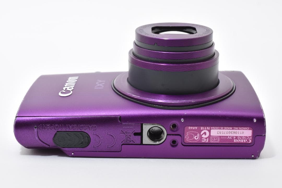 キヤノン　Canon IXY 600F パープル《動作確認済み・すぐ使えます！》