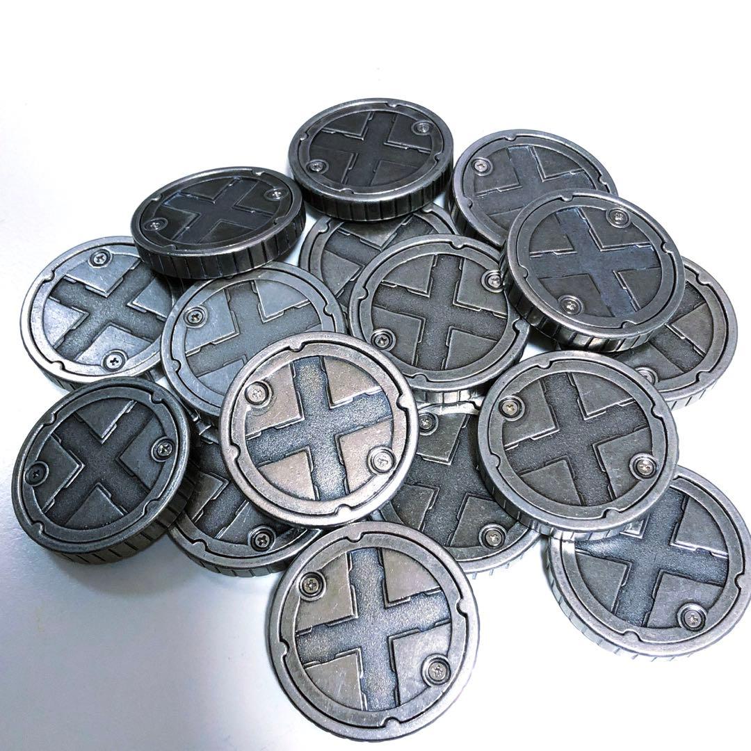 仮面ライダーオーズ セルメダルスイング ダイキャスト製 16枚 - メルカリ