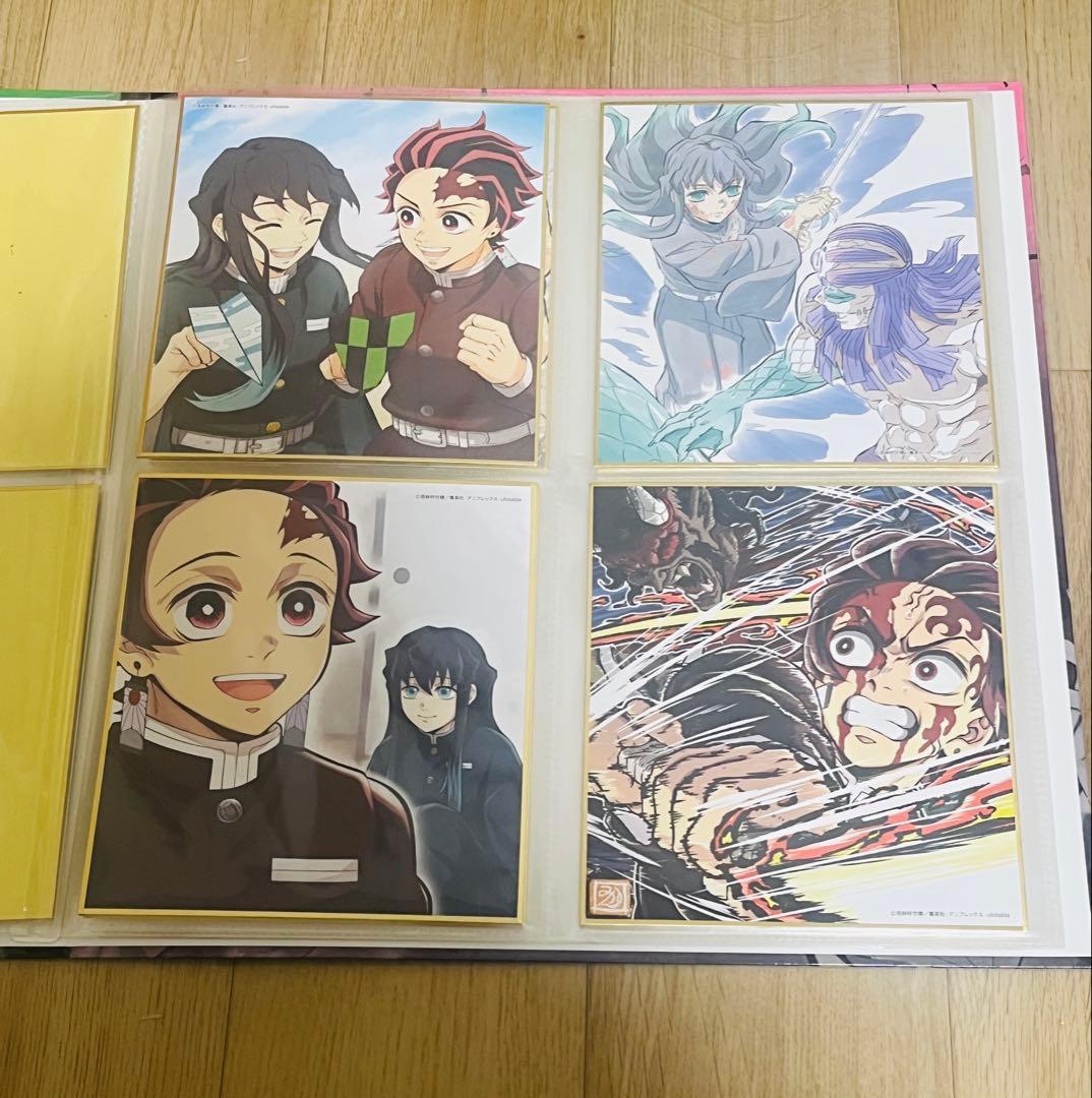 鬼滅の刃 全集中展 複製色紙拾集帳 複製ミニ色紙11枚 - メルカリ