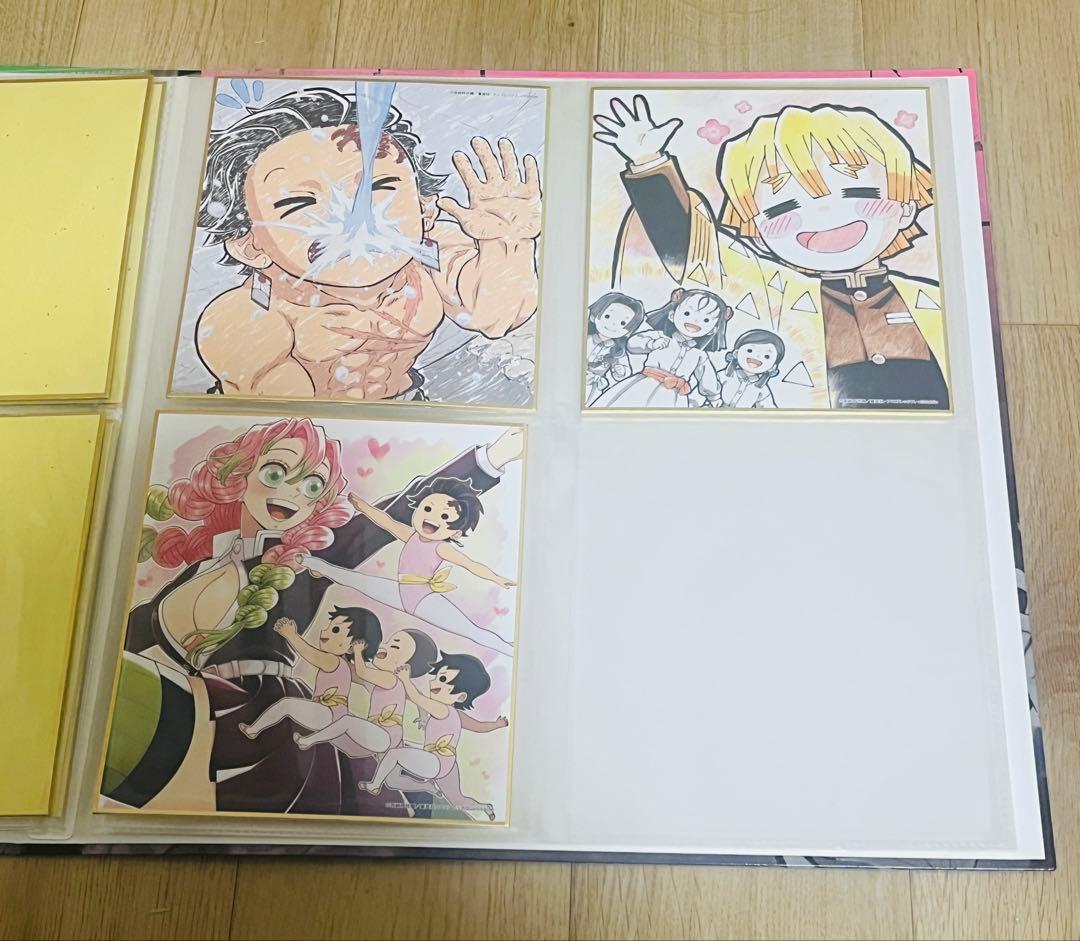 鬼滅の刃 全集中展 複製色紙拾集帳 複製ミニ色紙11枚 - メルカリ