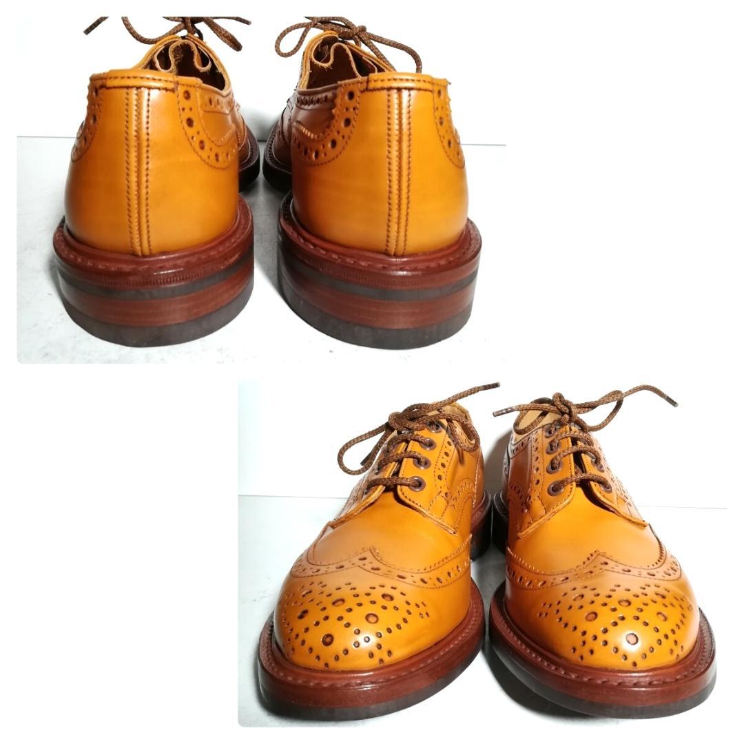 c0903 新品同様 箱袋付き トリッカーズ M5633 ウイングチップ 8 - メルカリ