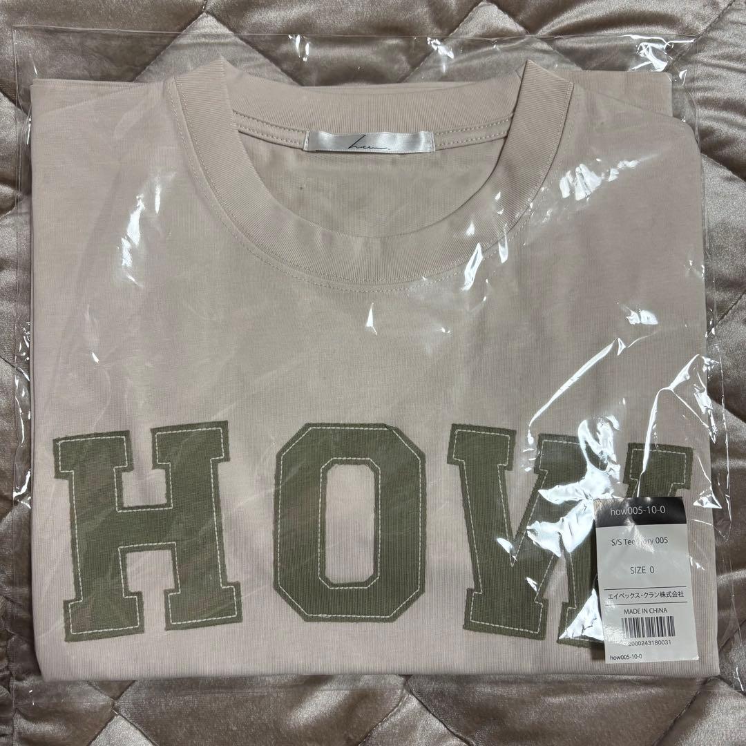 Da-iCE 和田颯 HOW Tシャツ サイズ0 WHW T-shirt BLACK - Da-iCE (ダイス) OFFICIAL WEB STORE