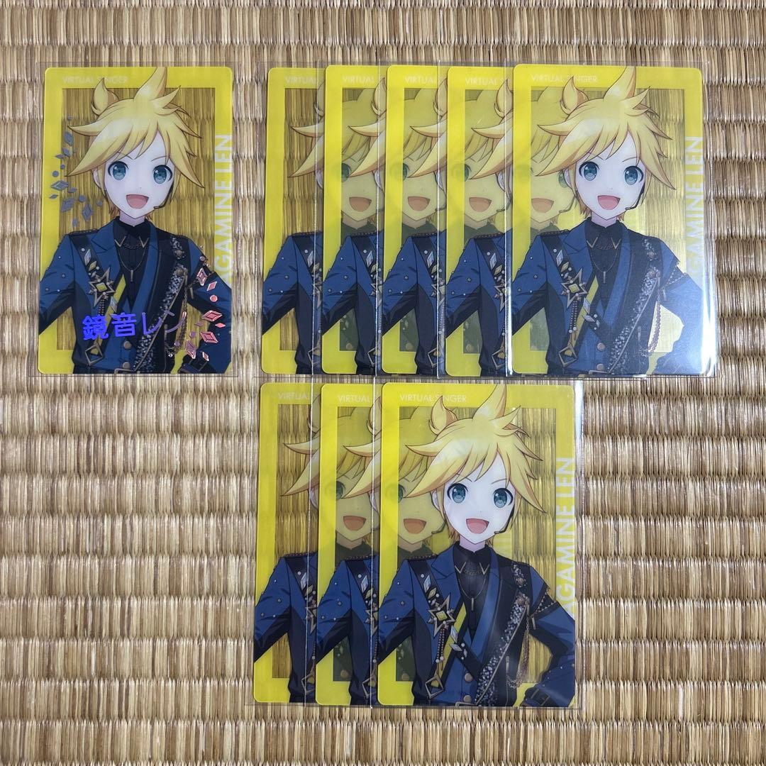 プロセカ あんスタ コラボ エピカ クリアカード 箔押し レア 鏡音レン