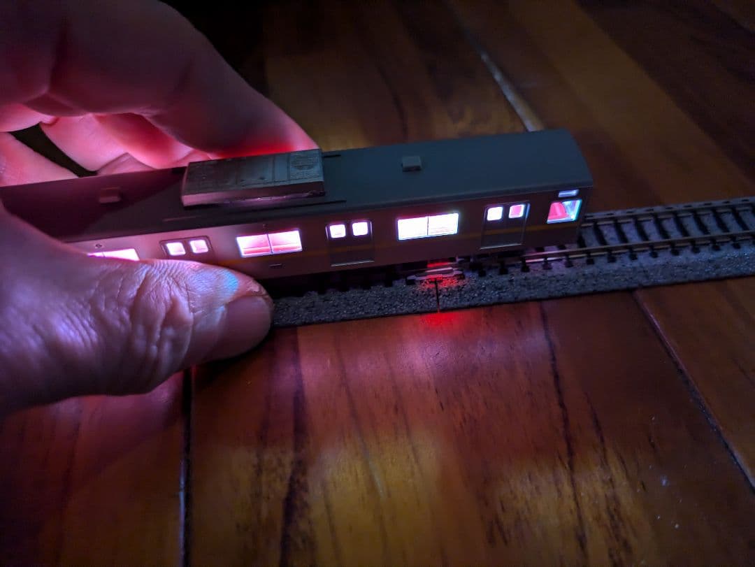 マイクロエース営団地下鉄7000系 冷房準備車6両セット室内灯、GM