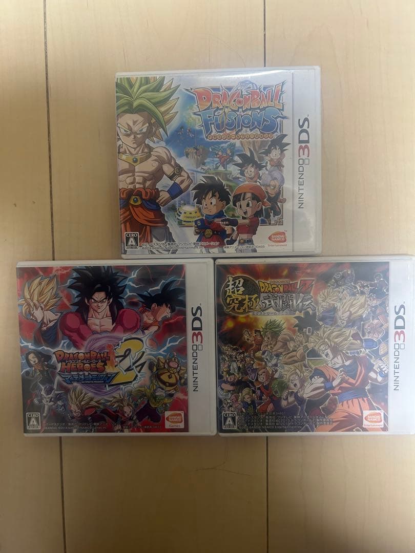 ドラゴンボールゲームセット 3本まとめ売り - メルカリ