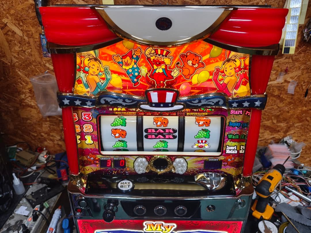 本州送料込】マイジャグラーIV メダル不要機別途オプション