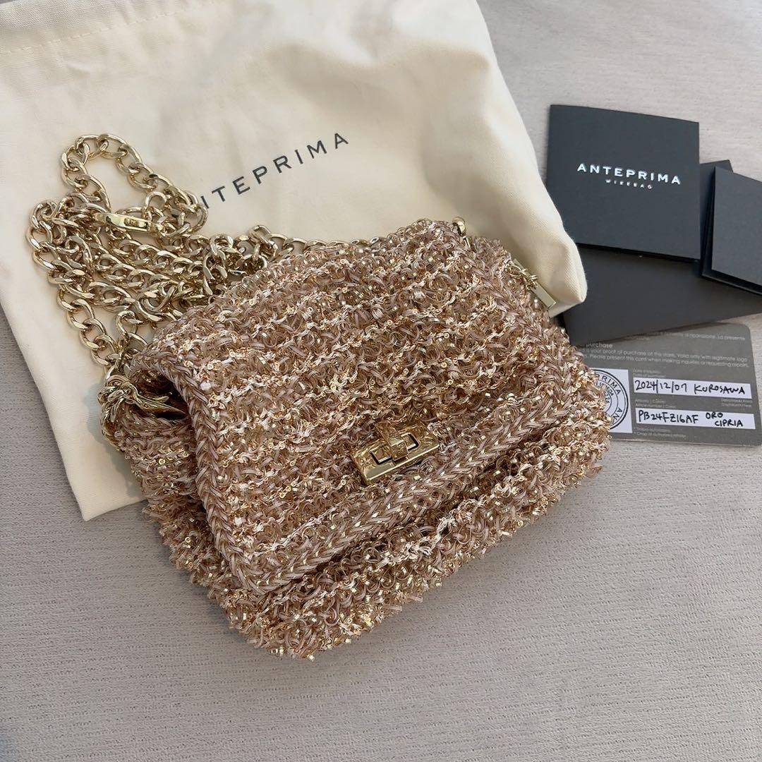 28日まで価格！アンテプリマ ワイヤーグリッターⅡ パウダリーピンク