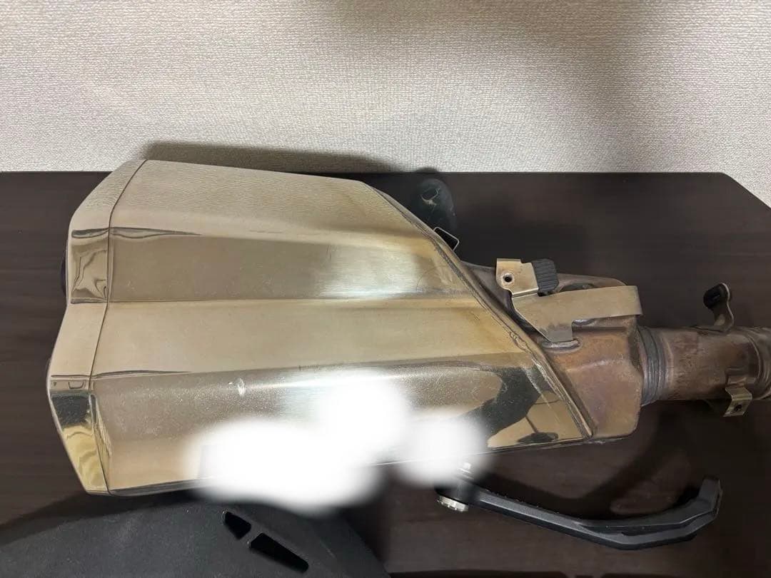 NinjaH2 2017年式 純正マフラー マフラーステー、カバー付 - メルカリ