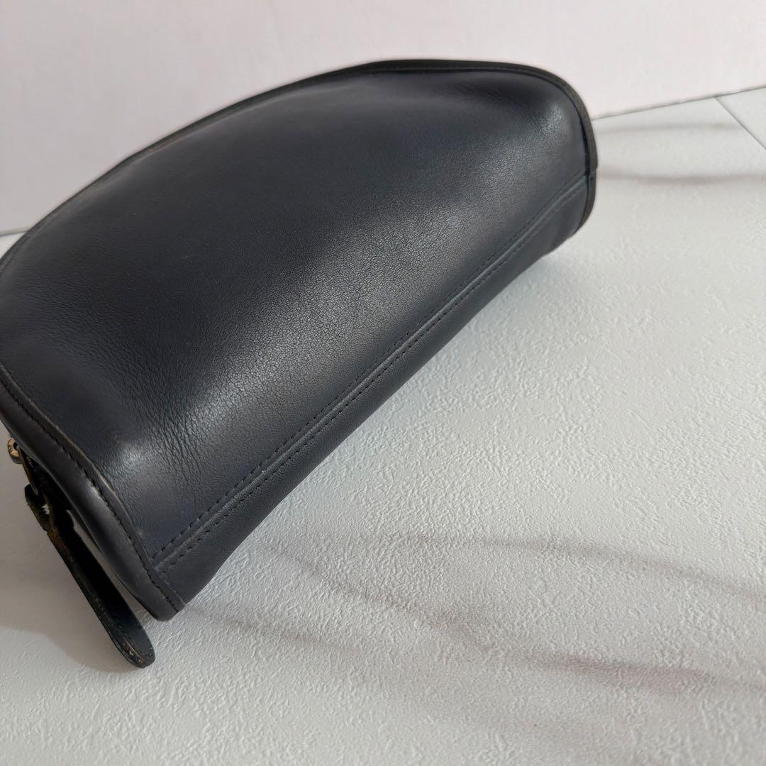 希少 オールドコーチ ショルダーバッグ 9911 OLD COACH ネイビー