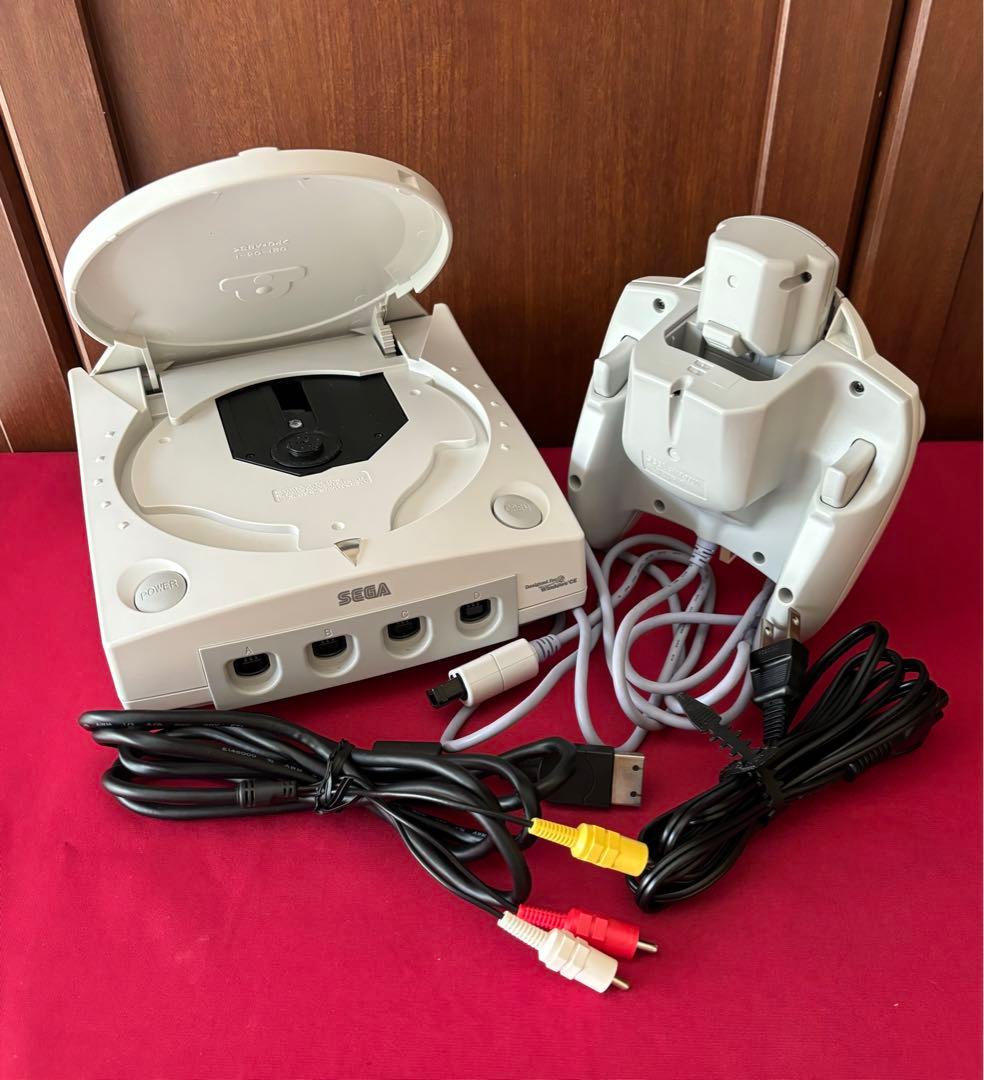 ドリームキャスト☆本体一式と名作ソフト2本のセット】【すぐ遊べます