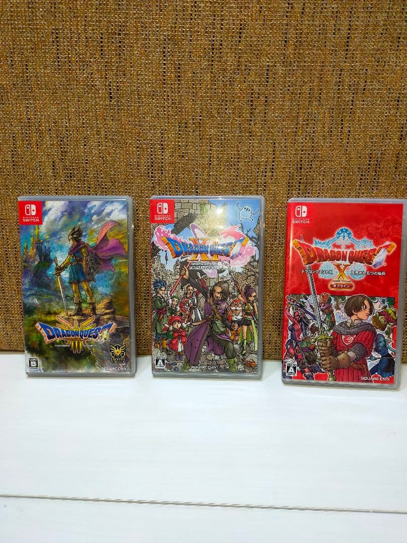 ドラゴンクエスト3,11S,10オフライン　中古3本セット Switch ゲオ公式通販サイト/ゲオオンラインストア【中古】ドラゴンクエストX