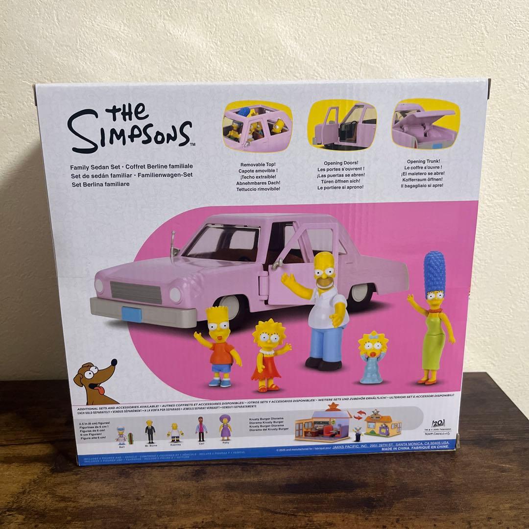 シンプソンズ フィギュア 2.5インチ マルチパック ファミリーセダン