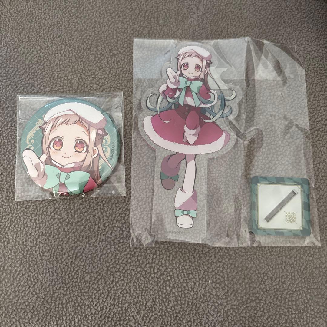 地縛少年花子くん アクリルスタンド 缶バッジ クリスマス 八尋寧々