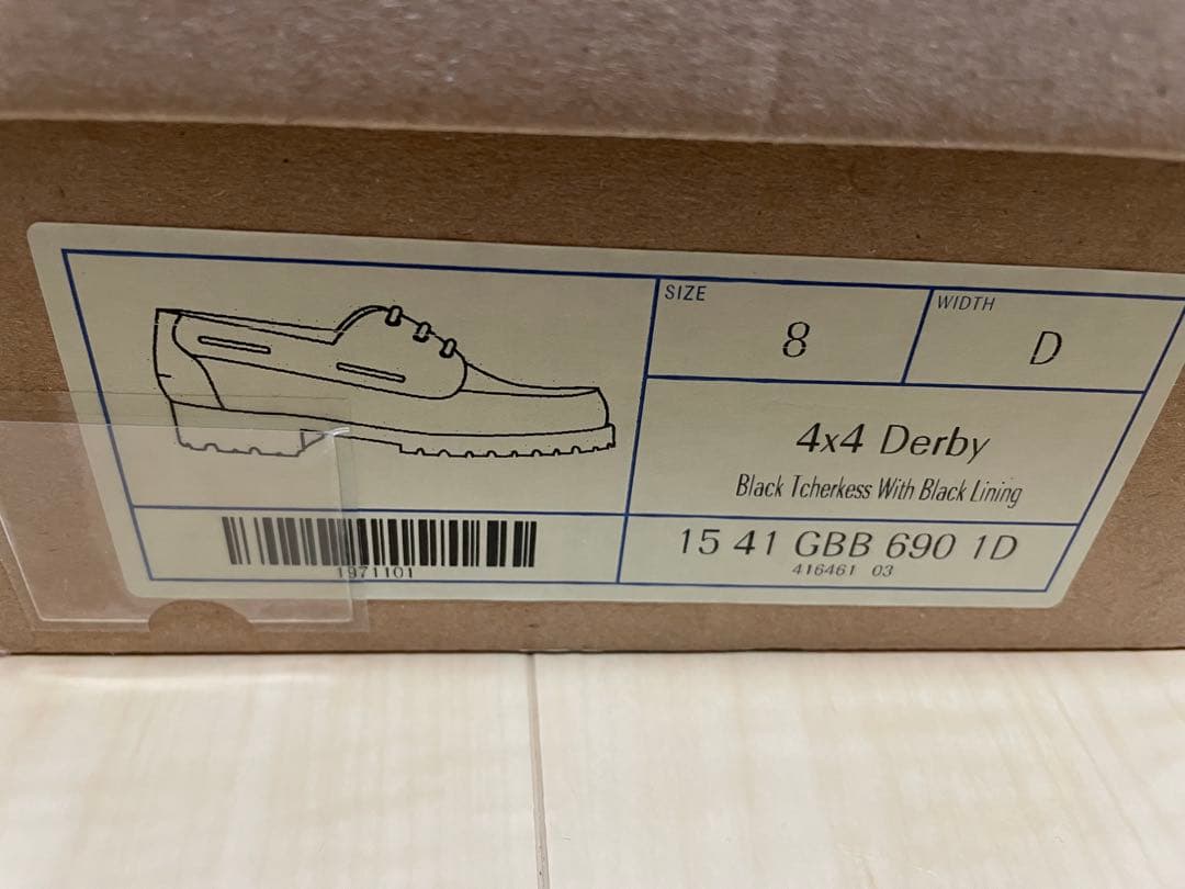 【別注】＜J.M.WESTON＞ヨット ダービーシューズ　690 8D