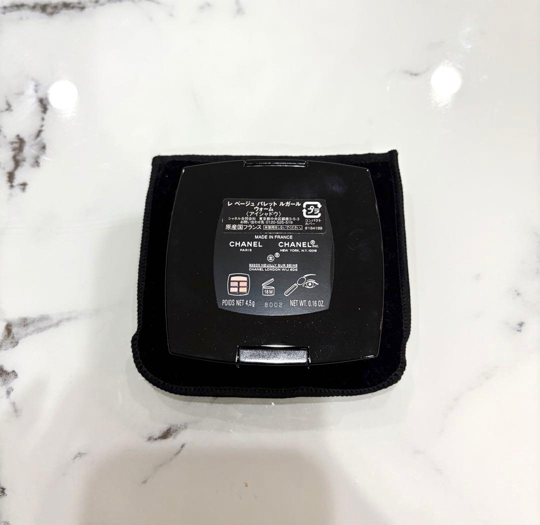 CHANEL レ ベージュ パレット ルガール ウォーム 品番 184189 - メルカリ