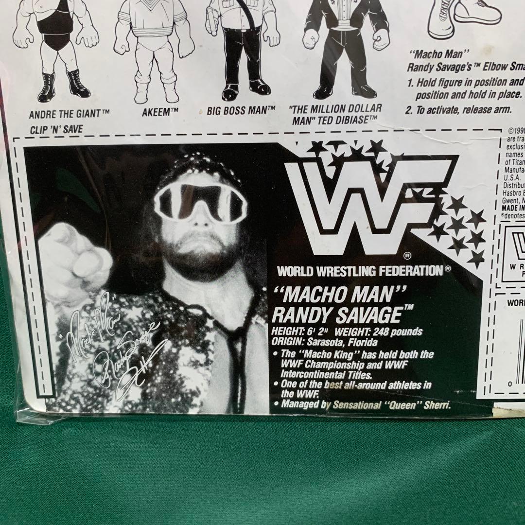 希少 WWF ハズブロ フィギュア プロレス マッチョマン・ランディ