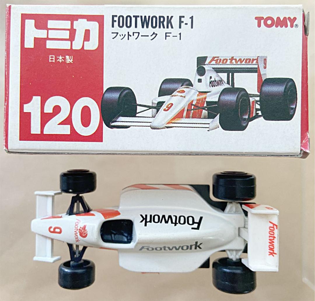 トミカ赤箱No.120 フットワークF1日本製 - メルカリ