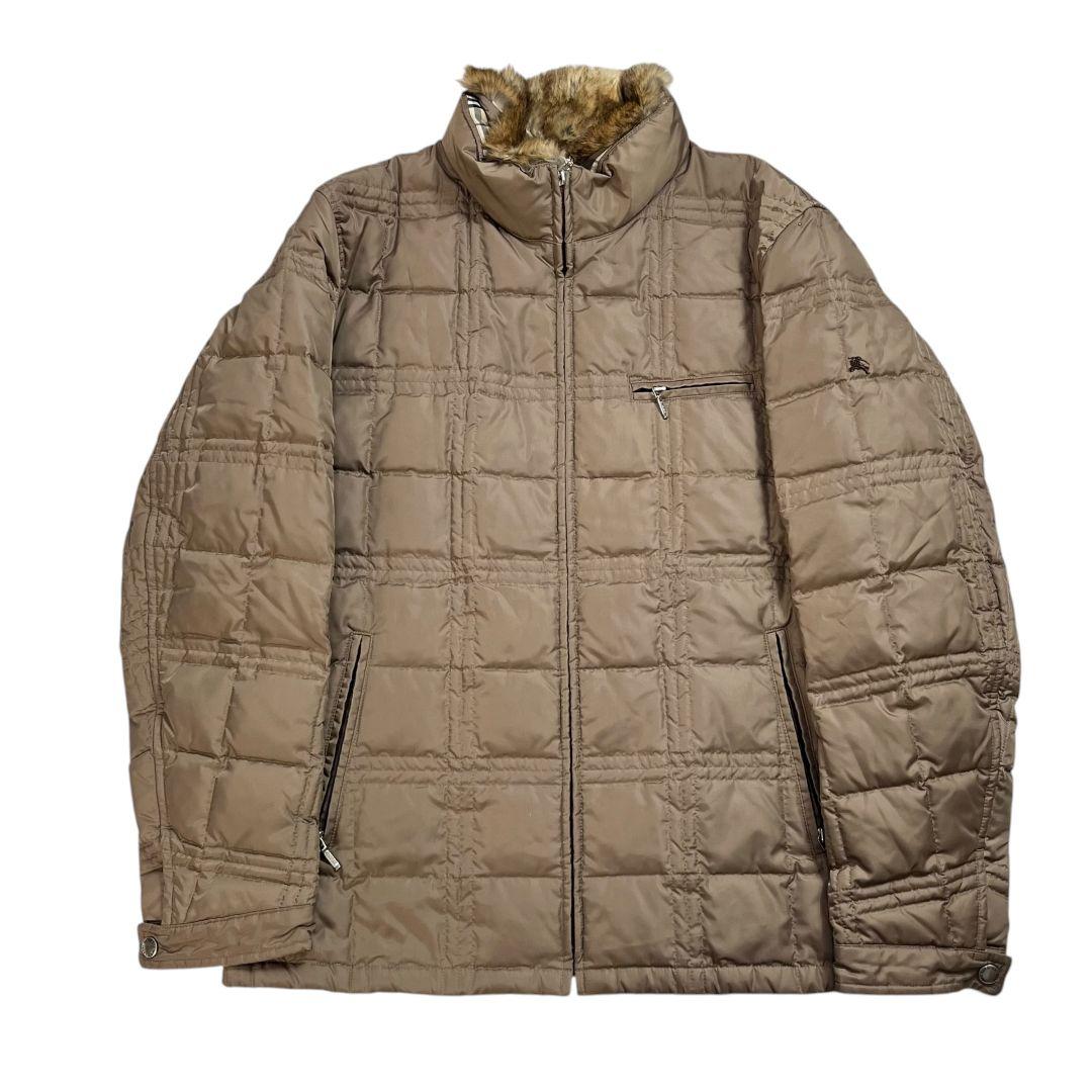 極美品 】 バーバリーブラックレーベル ダウンジャケット ノバチェック