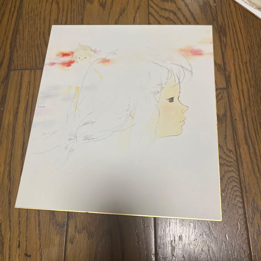 いわさきちひろ 色紙3枚 - メルカリ