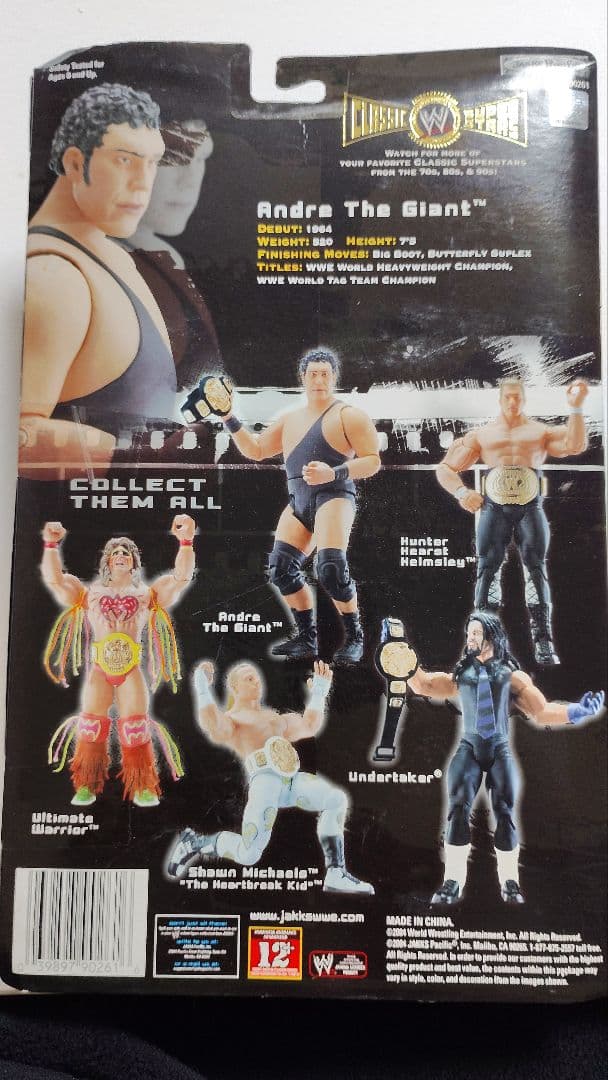 JAKKS社版 WWEプロレスフィギュア アンドレ・ザ・ジャイアント - メルカリ