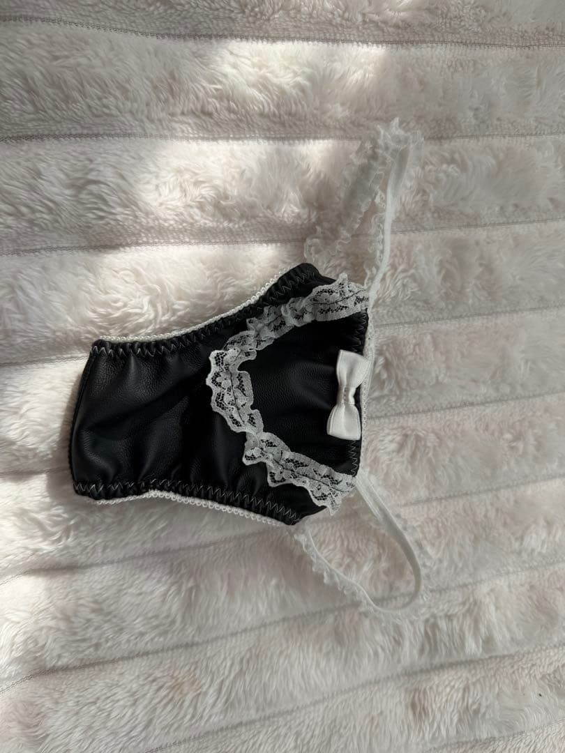 プレデターラット　メイド　レザー水着