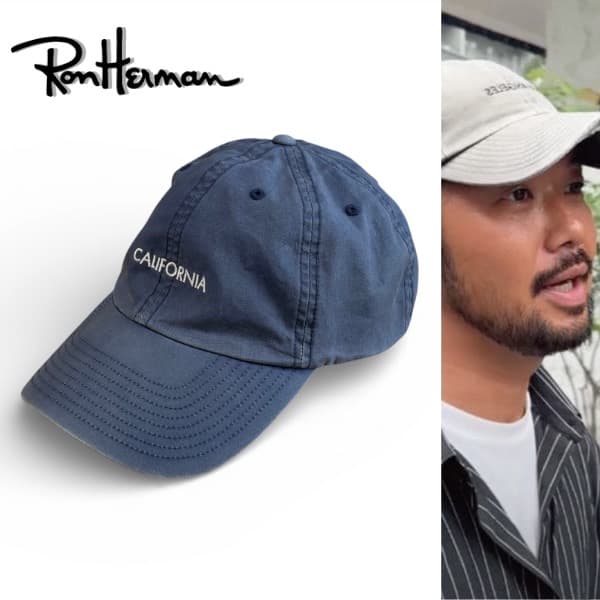 ロンハーマン RHC スターター 刺繍 フェード キャップ OVY 大藤さん