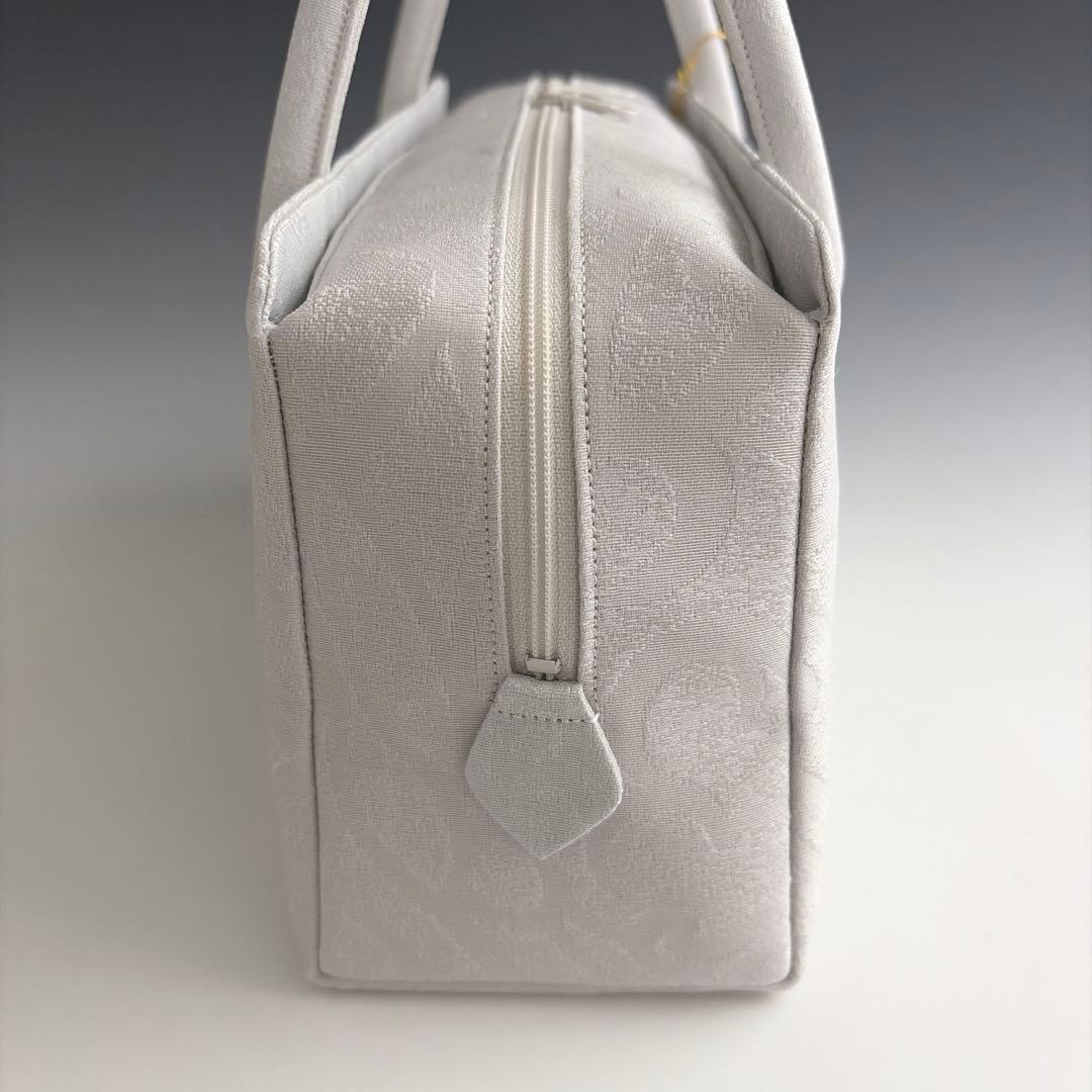 新品未使用 ！！刺繍入り！！京都 西陣 正絹 帯使用 利休バッグ 26206