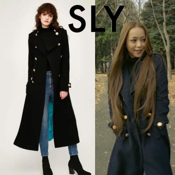 A4639□新品□SLY スライ 安室奈美恵着用 復刻版 ベビドンコート 2