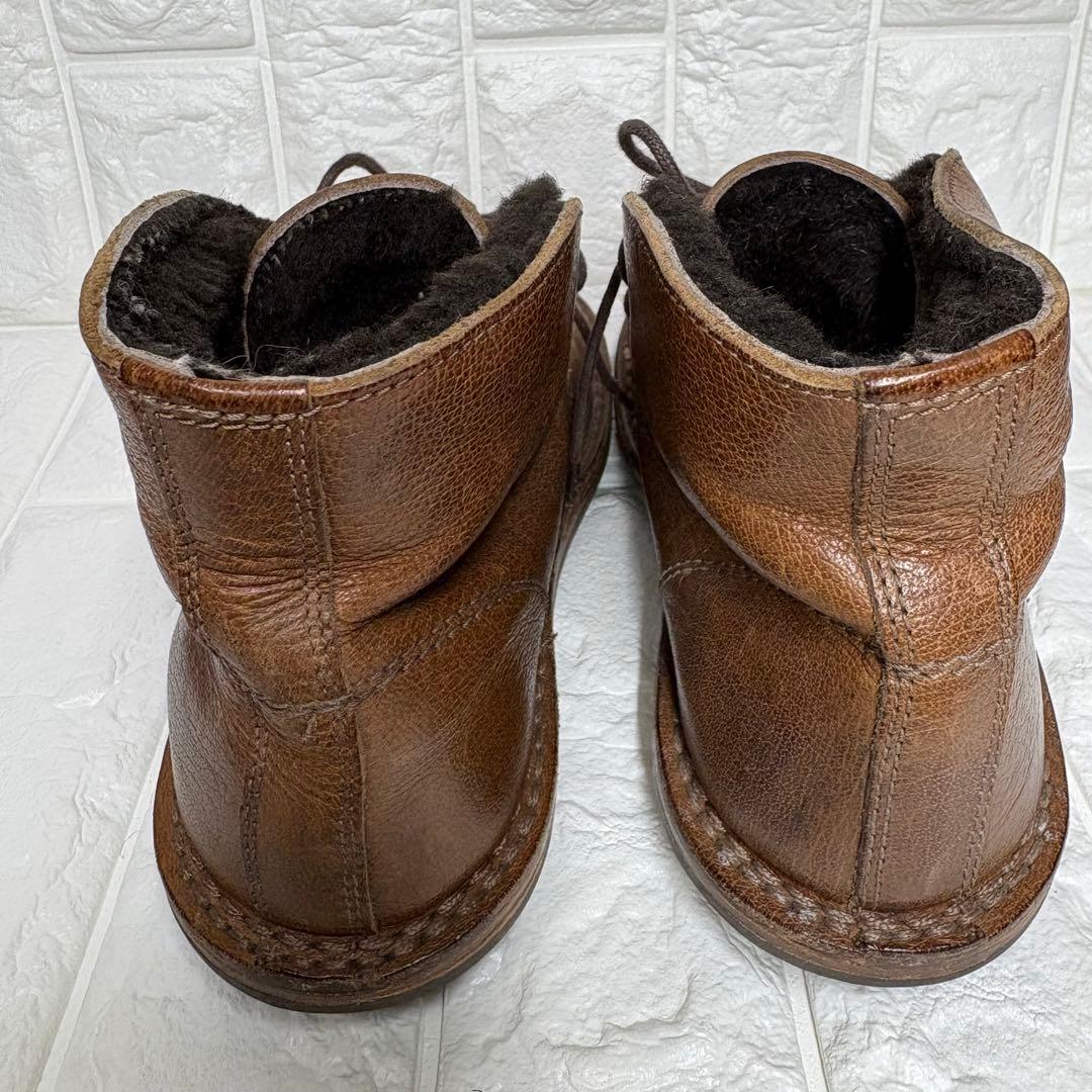【希少モデル】 trippen BOX ブーツ レザー ボア 23.5cm