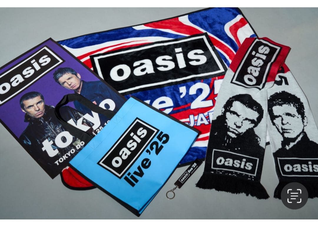 オアシス OASIS ライブ2025 福袋公式グッズ 未開封 オアシス新春福袋ご購入済みのお客様へ：福袋限定公式GOODS詳細が決定