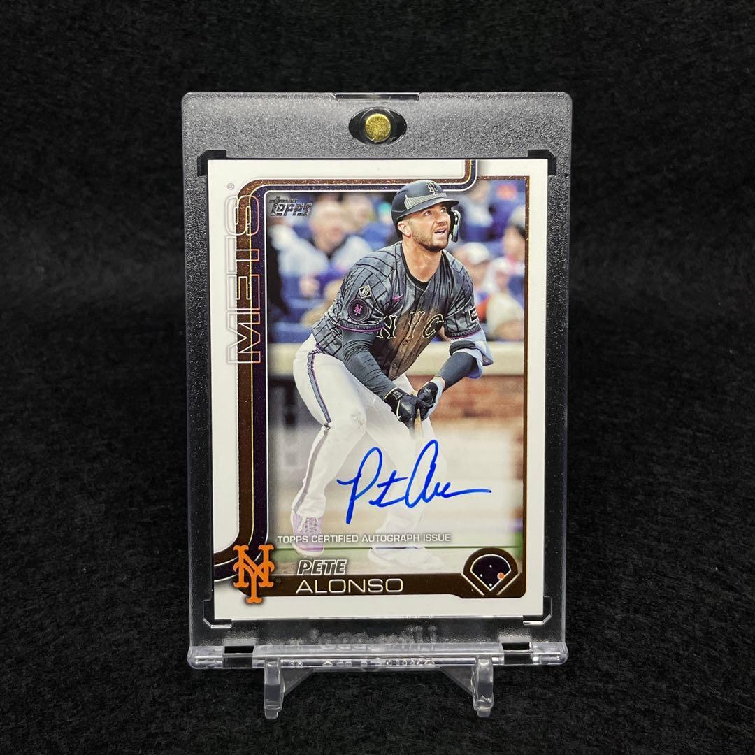 2025 Topps MLB Series 2 ピートアロンソ 直筆サインカード - メルカリ