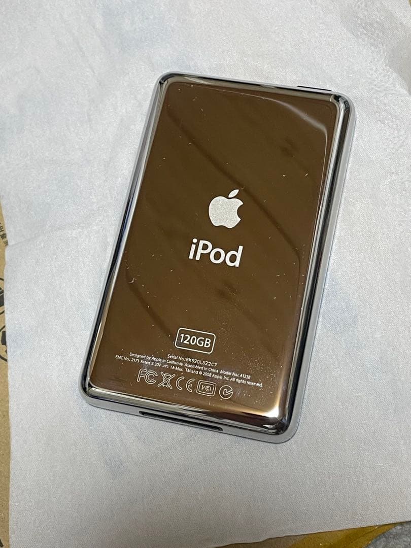 動作OK】Apple iPod 120GB グレー - メルカリ