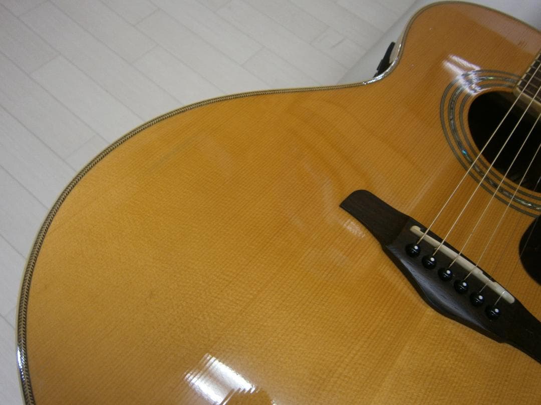 値下げ・Sヤイリ＜YE-50＞エレアコ・トップ単板