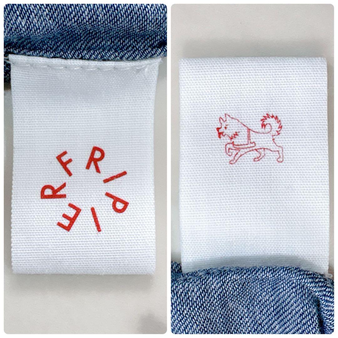 極美品✨ビアズリー シフォンデニムシャツ 人気 長袖シャツ ゆったり