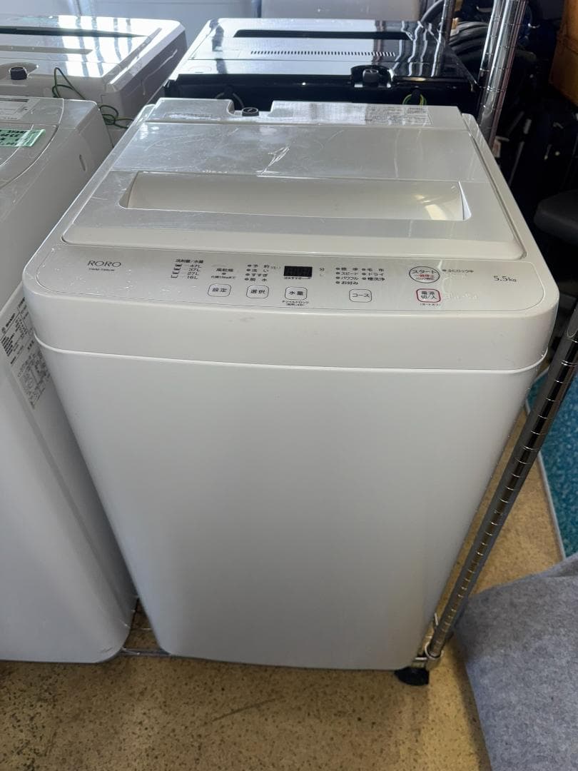 YAMADA　ヤマダ　洗濯機 5.5KG YWM-T55LW 2024年製