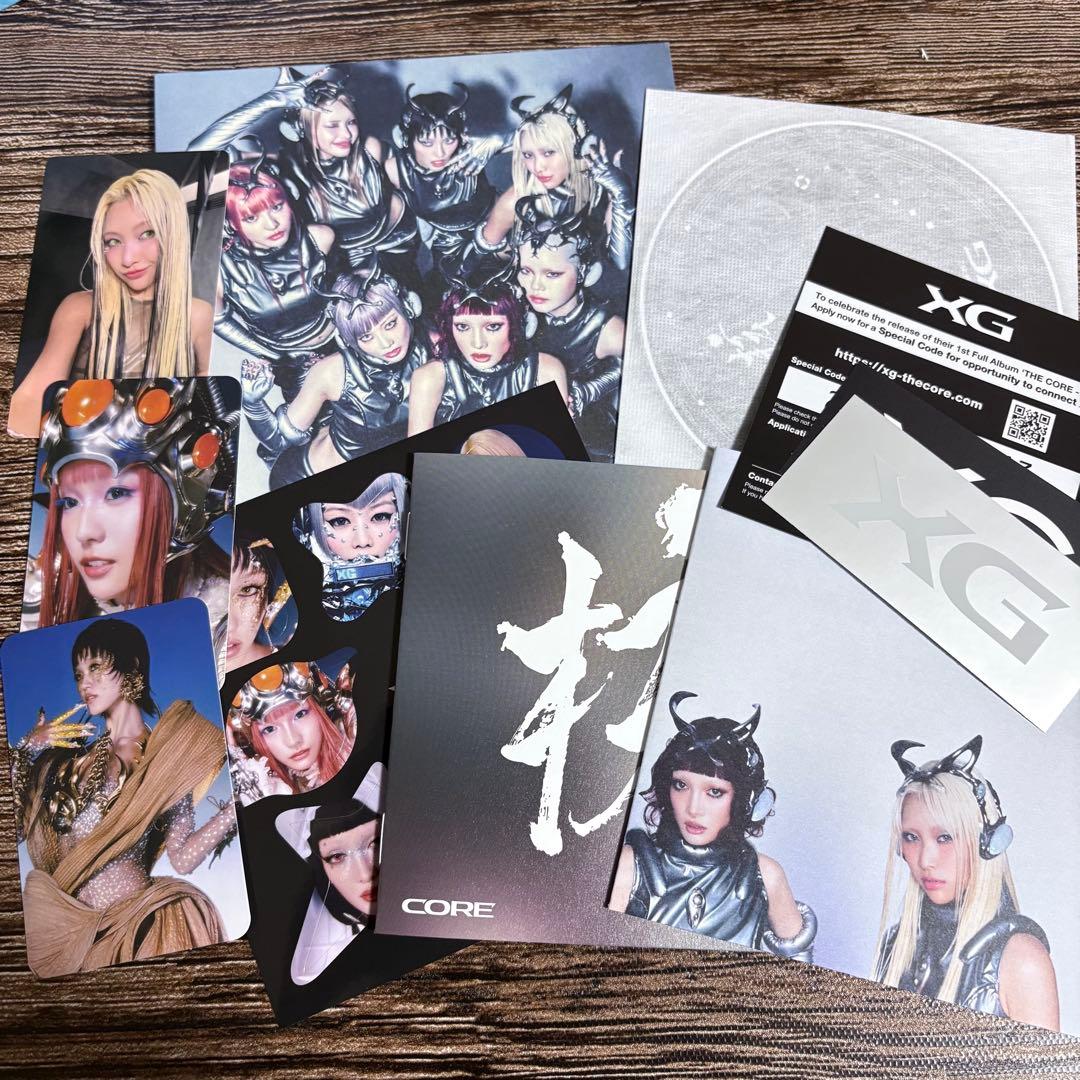 THE CORE -核 CD トレカ3枚付き XG アルバム - メルカリ