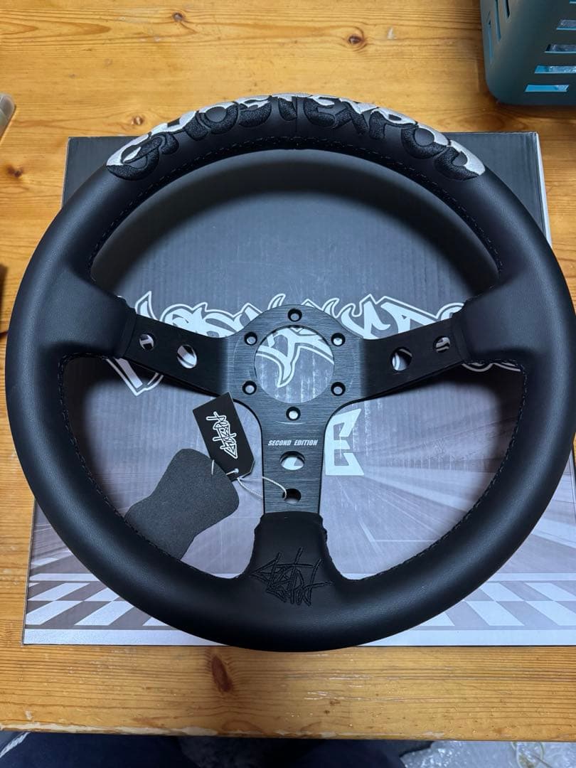 GHOSTEXPD ステアリング　Black & White［2nd］ ghost expod ステアリング Black & White［2nd］ 33 - メルカリ