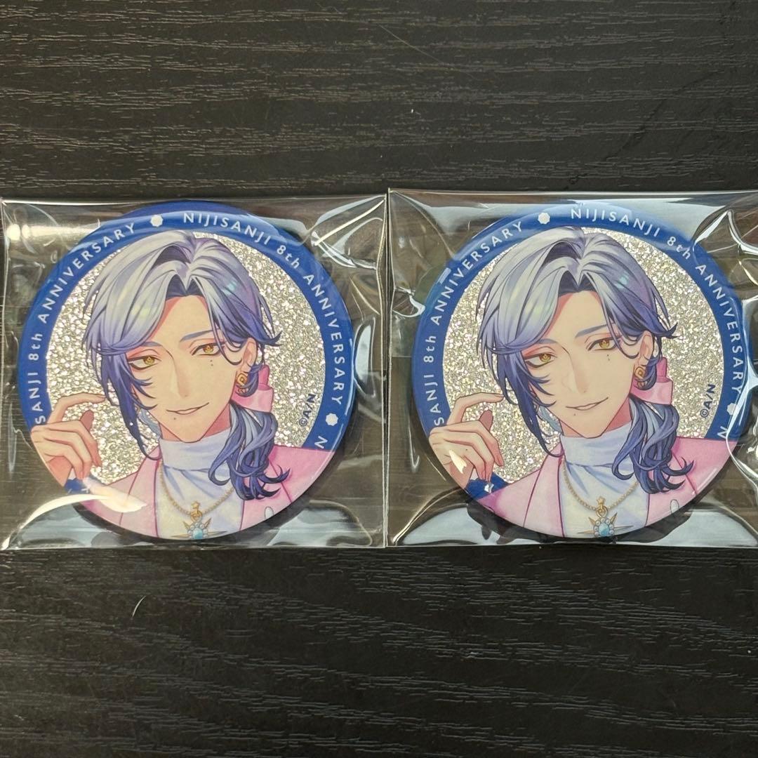 にじさんじ 8周年 ランダムグリッター缶バッジ ミランケストレル