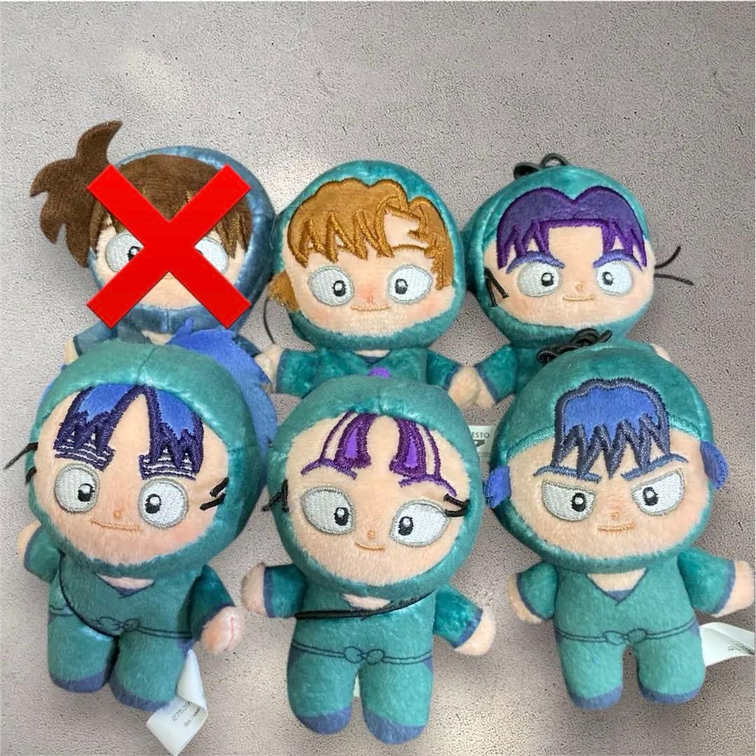 忍たま乱太郎 ほわぬい 6年生 善法寺伊作 食満留三郎 立花仙蔵 七松小平太