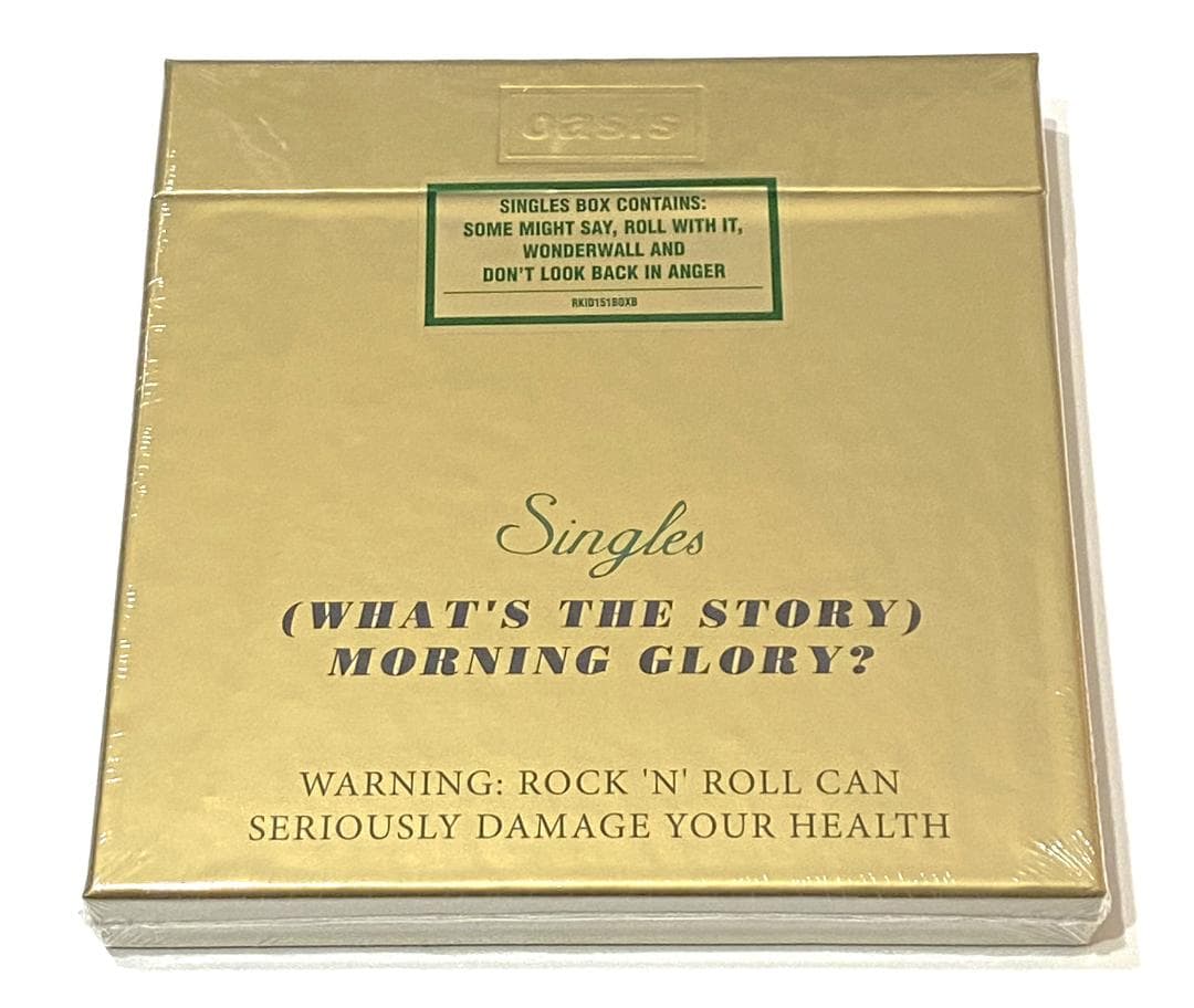 ☆送料無料☆新品未開封☆OASIS☆7インチ☆アナログボックスセット