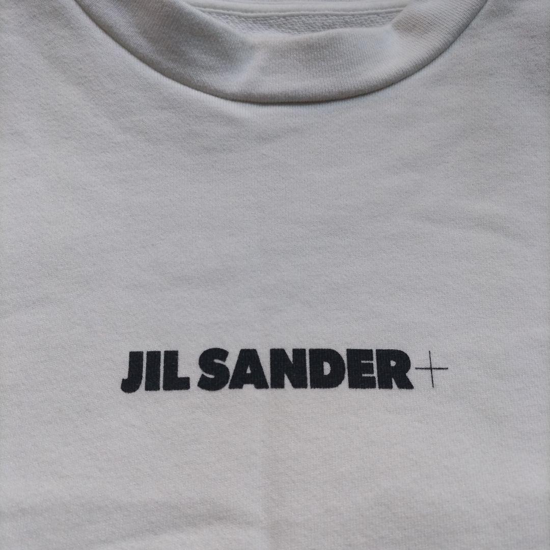 松屋銀座で購入 JIL SANDER＋ ロゴスウェット クリーム色ジルサンダー