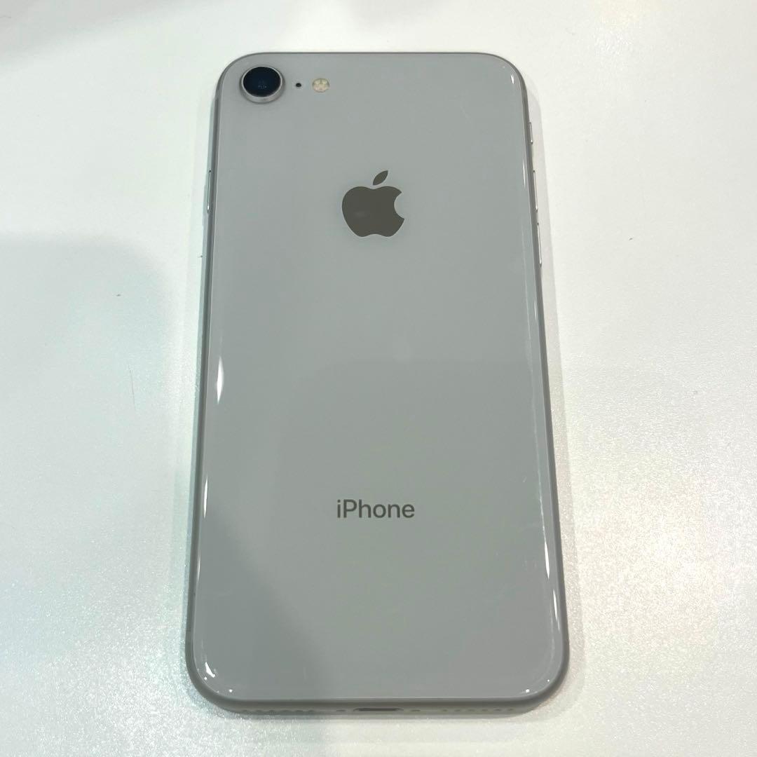 iPhone8 Apple 本体 シルバー SIMフリー 64GB 美品 - メルカリ