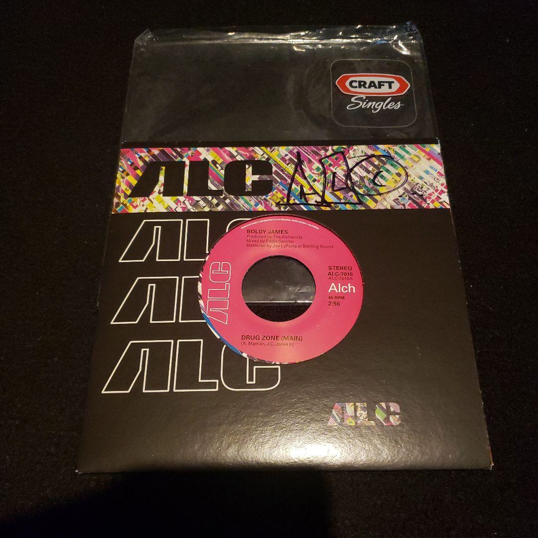 1000枚限定盤 サイン入り Alchemist Drug Zone 7inch 1000枚限定盤 サイン入り Alchemist Drug Zone 7inch 1000枚限定盤