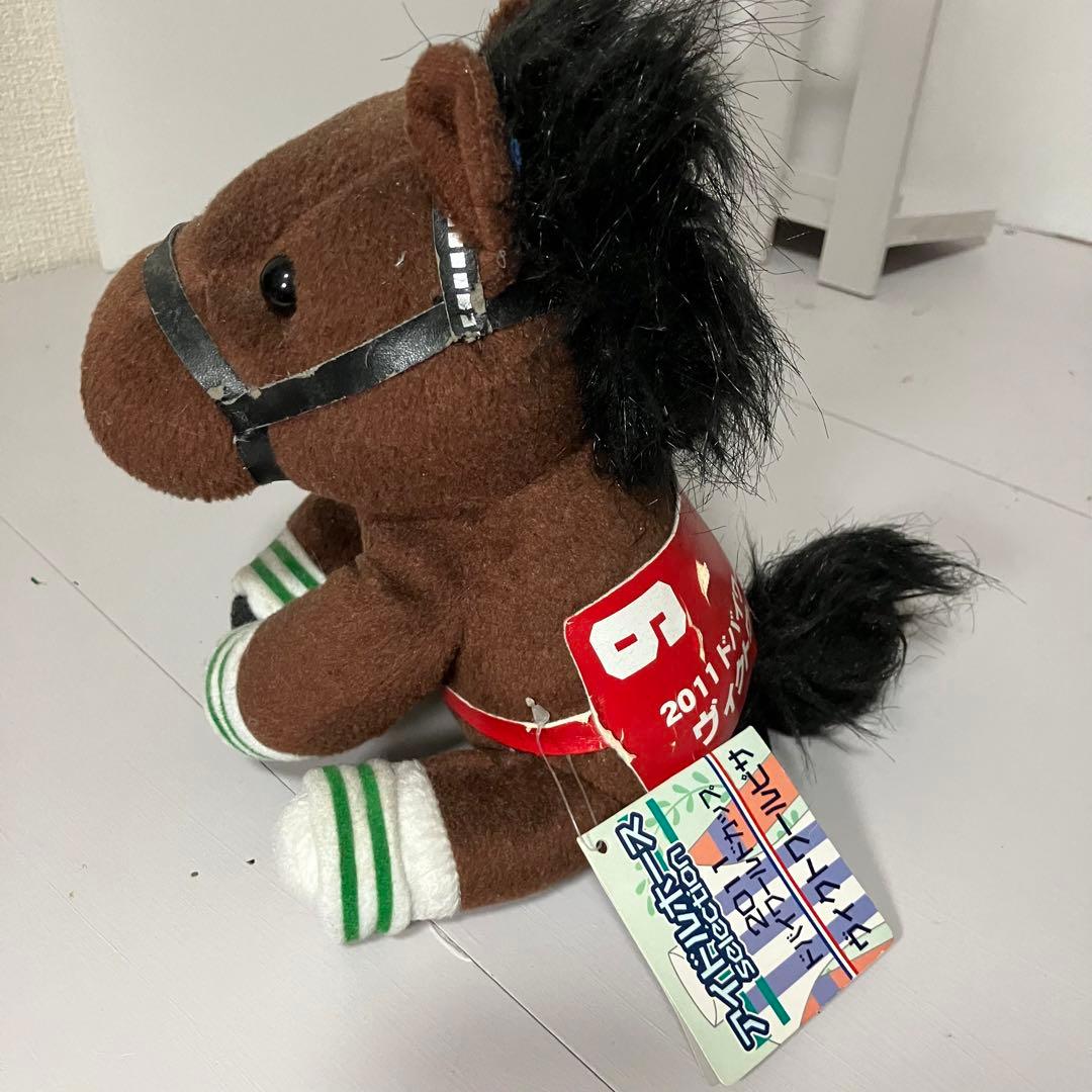 レアアイドルホース ヴィクトワールピサぬいぐるみ M ドバイWC - メルカリ