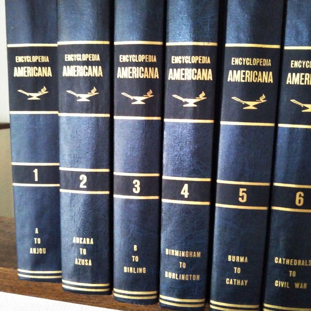 百科事典：①エンサイクロペディア アメリカーナ 10冊（1/3） - メルカリ