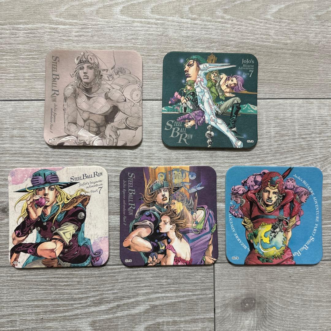 ☆ ジョジョ　ジョジョ原画展　ジョジョの奇妙な冒険７部　アートコースター ☆ ジョジョ ジョジョ原画展 ジョジョの奇妙な冒険7部 アート