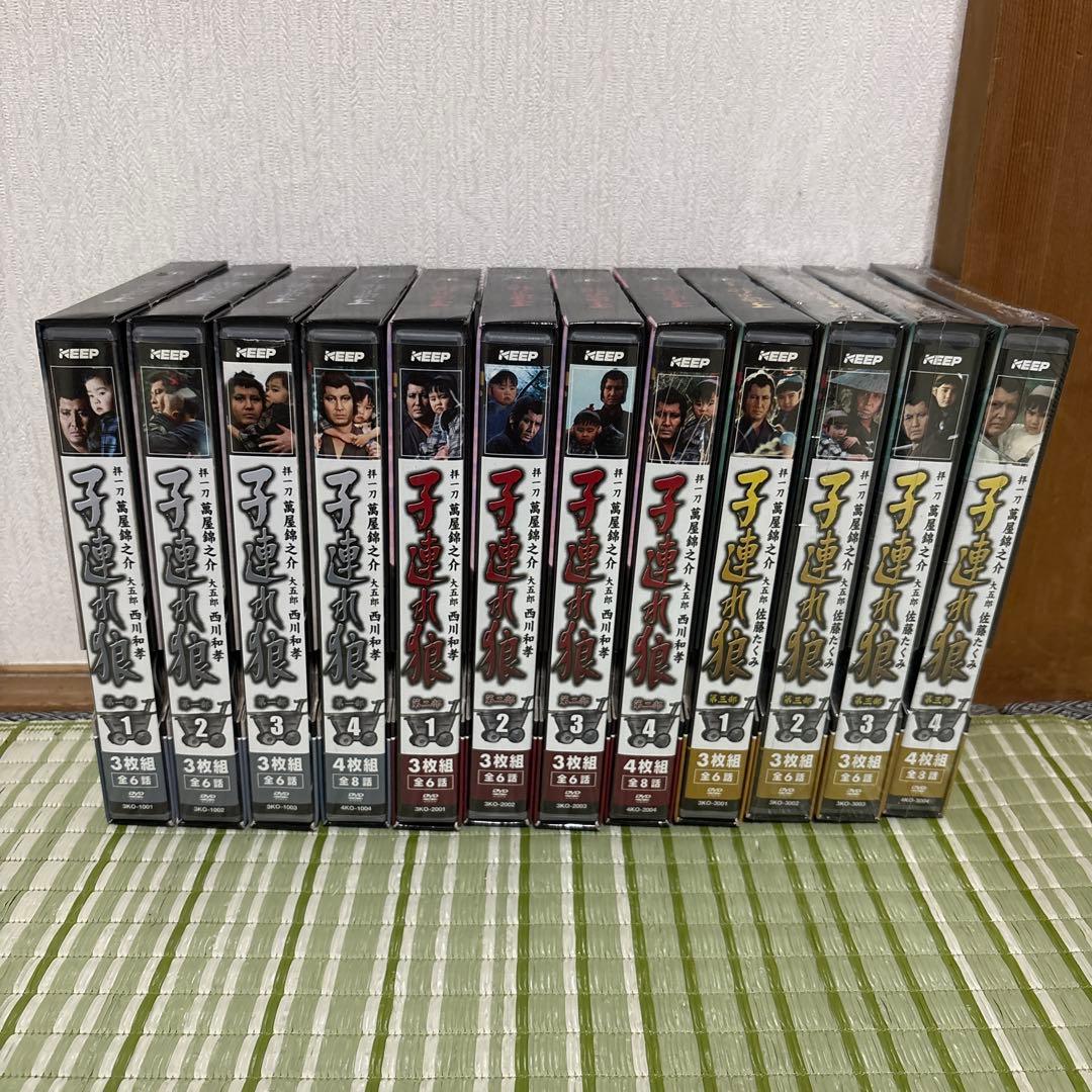 子連れ狼　全巻　DVD 映画　ドラマ　第一部から第三部　昭和　レトロ　時代劇 Amazon.co.jp: 子連れ狼 伝説のテレビ時代劇 DVD39枚組セット(全78話