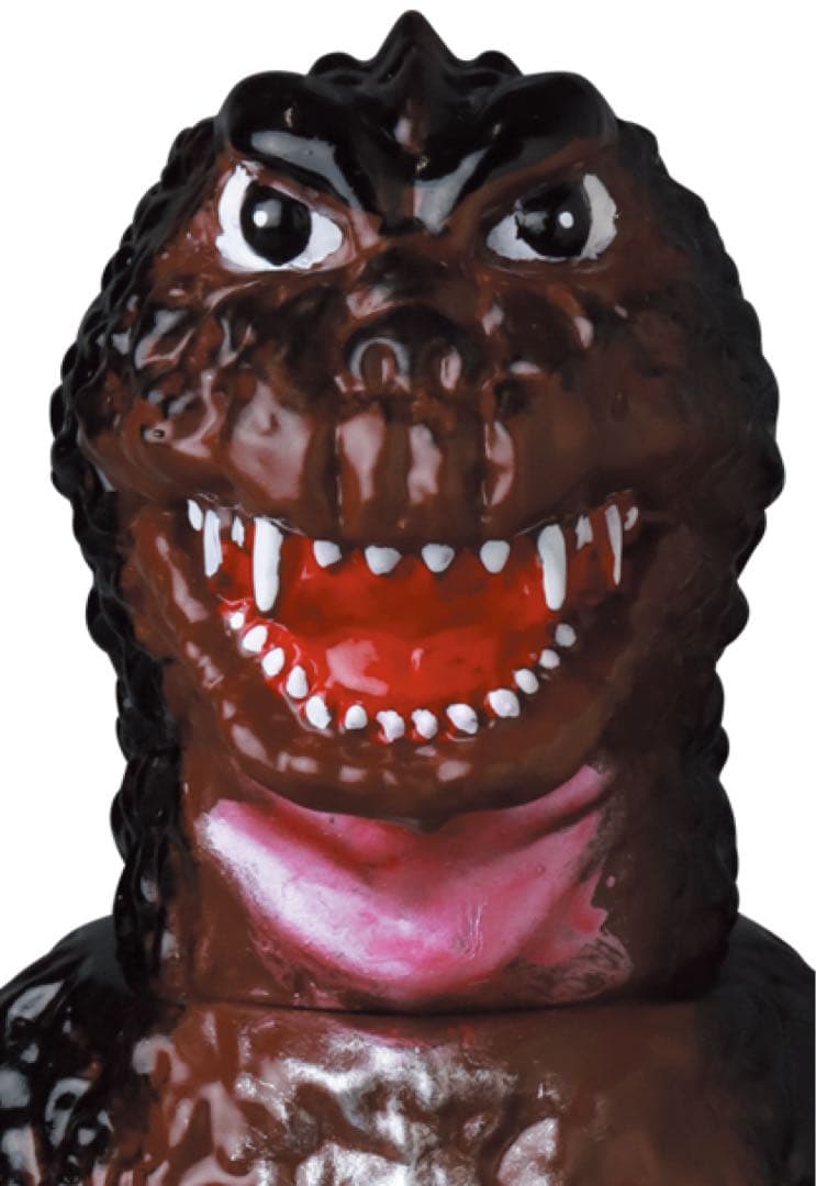 中古 メディコム 安楽安作 ゴジラ & モスラの幼虫 モスラ対ゴジラ版 2