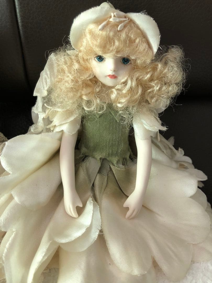 若月まりこビスクドール 昭和 妖精人形 - メルカリ