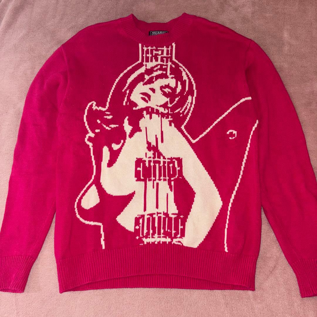 Hysteric Glamour ギターガール　ニット 超絶希少モデル】ヒステリックグラマー 全面ギターヒスガール 入手困難